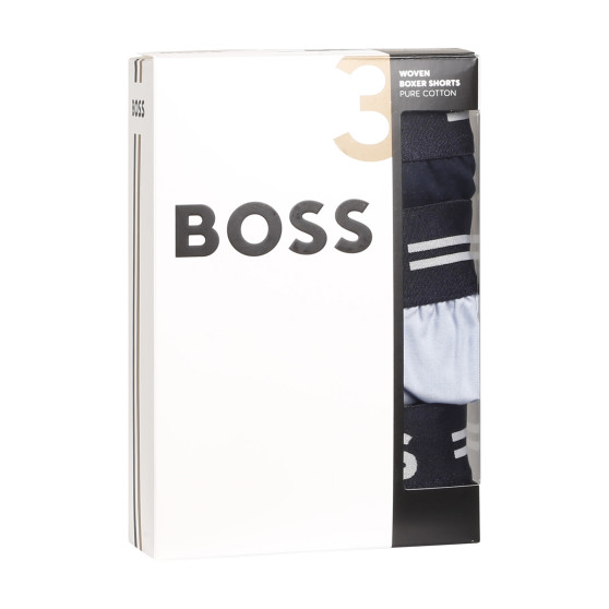 3PACK Boxer da uomo BOSS multicolore (50480034 403)