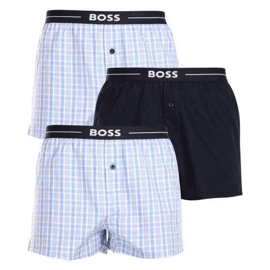 3PACK Boxer da uomo BOSS multicolore (50505677 472)