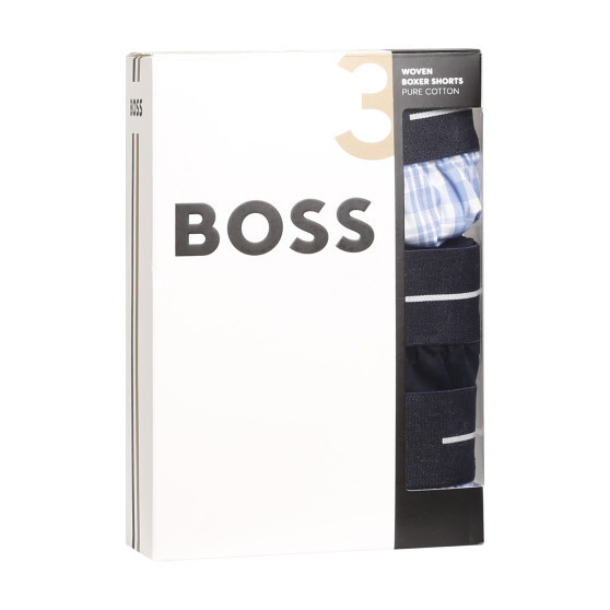 3PACK Boxer da uomo BOSS multicolore (50505677 472)