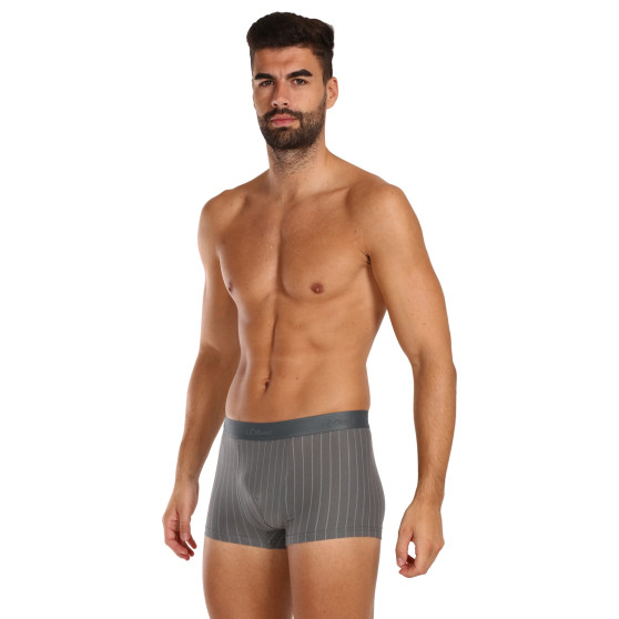 3PACK Boxer da uomo S.Oliver multicolore (NH-40H-12162755)