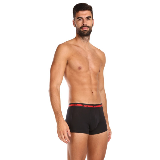 3PACK boxer da uomo HUGO nero (50492375 002)