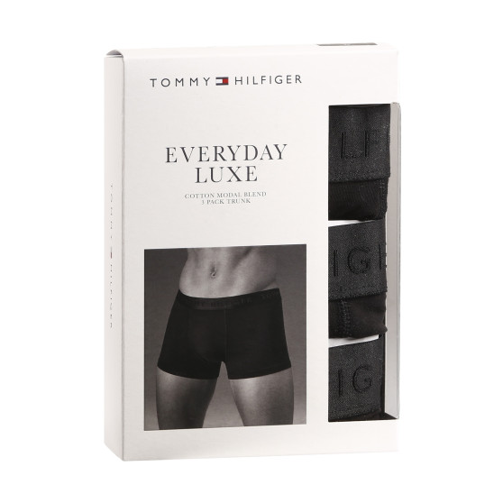 3PACK boxer da uomo Tommy Hilfiger nero (UM0UM02760 0R7)