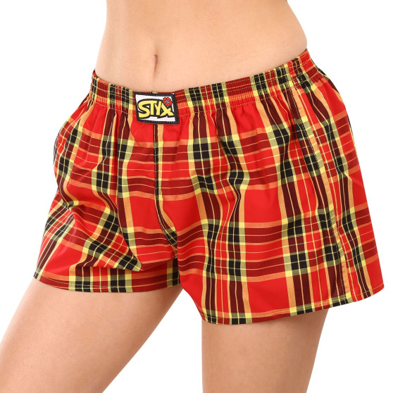 3PACK Boxer da donna Styx classic elastic multi-color (3K10469)