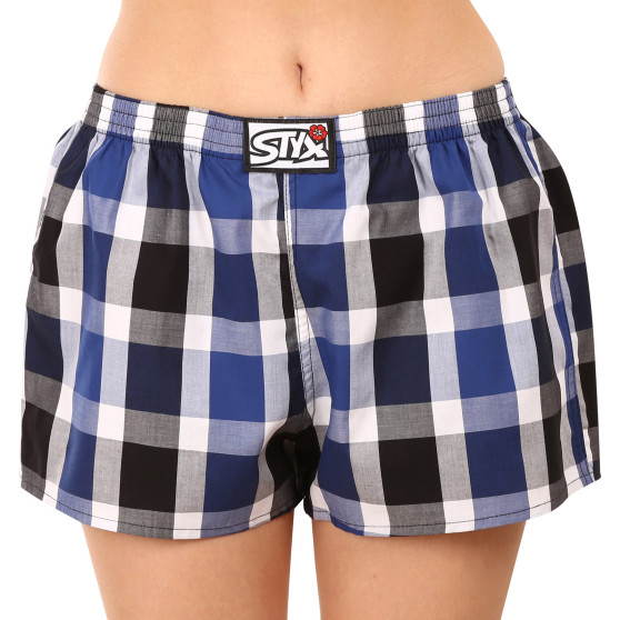 3PACK Boxer da donna Styx classic elastic multi-color (3K10469)