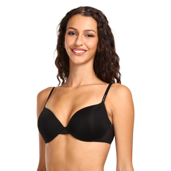 Reggiseno donna Calvin Klein rinforzato con ferretto nero (QF1739E-001)