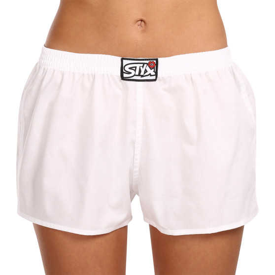 Boxer da donna Styx classic elastic white (K1061)