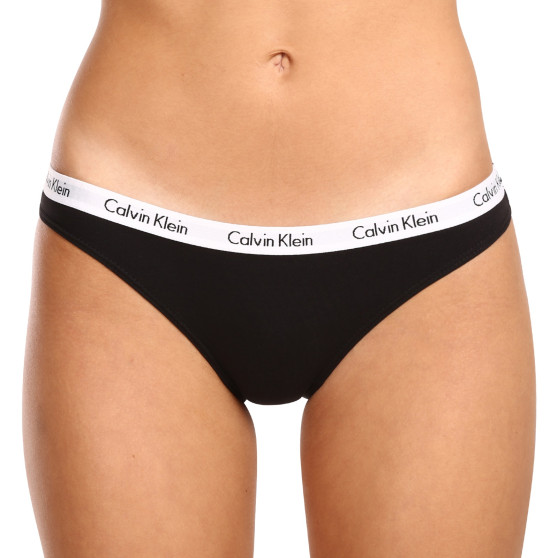 3PACK mutandine donna Calvin Klein multicolore (QD5146E-HVT)