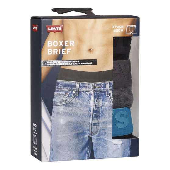 3PACK boxer uomo Levis multicolore (905045001 023)