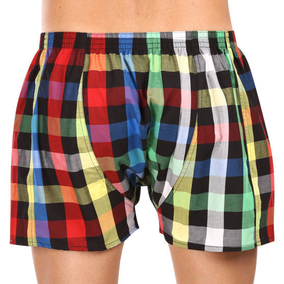 3PACK Boxer da uomo Styx classic elastic multi-color (3A11123)