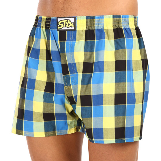 Boxer da uomo Styx classic rubber oversize multicolore (E1015)