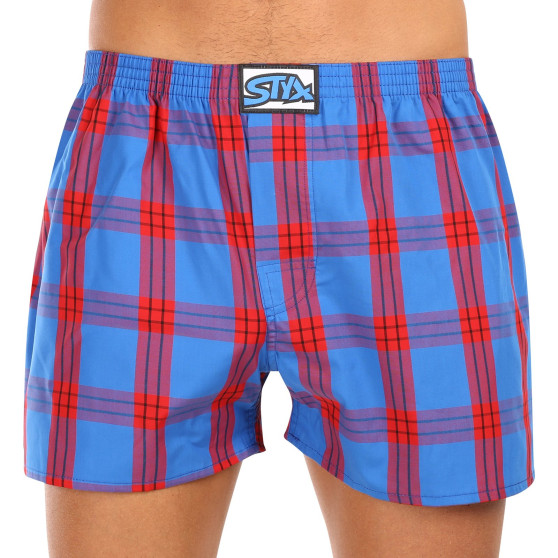 Boxer da uomo Styx classic rubber oversize multicolore (E1016)