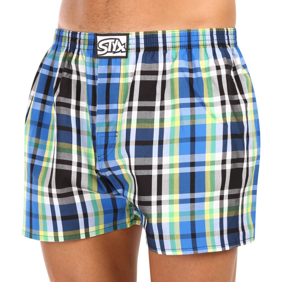 Boxer da uomo Styx classic rubber oversize multicolore (E1017)