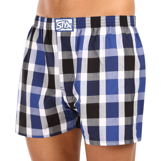 Boxer da uomo Styx classic rubber oversize multicolore (E1019)