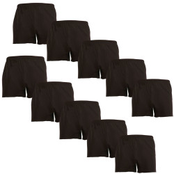 10PACK Boxer da uomo Nedeto nero (10NDTT001)