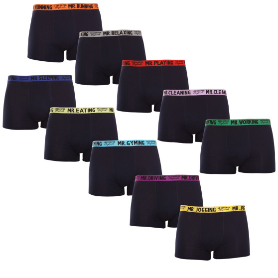 10PACK boxer uomo Lee Cooper blu (LCUBOX10P0101-1410367)