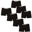 7PACK boxer da uomo Nedeto nero (7NDTB001-brand)