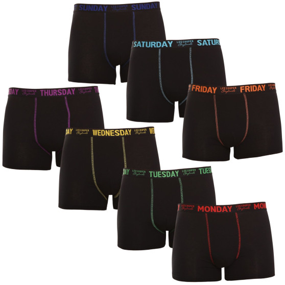 7PACK boxer da uomo Lee Cooper nero (LCUBOX7P0110-1769913)