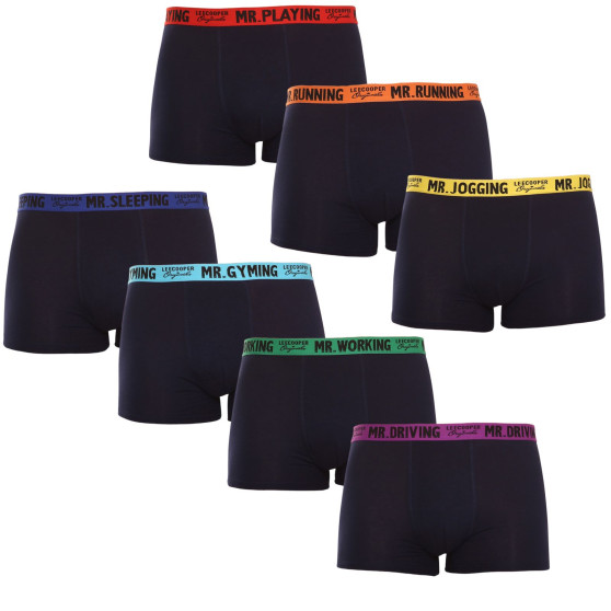 7PACK boxer uomo Lee Cooper blu scuro (LCUBOX7P0111-1769914)