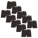 10PACK boxer uomo Nedeto Rebel nero (10NBR001)