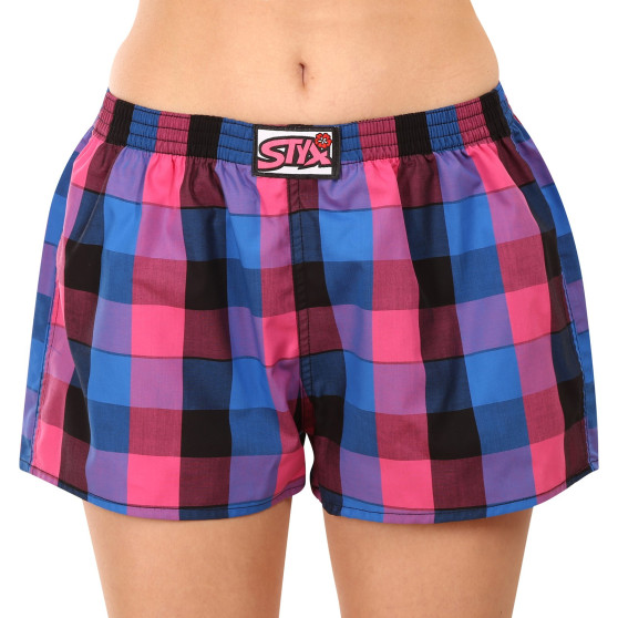 3PACK Boxer da donna Styx classic elastic multi-color (3K10812)