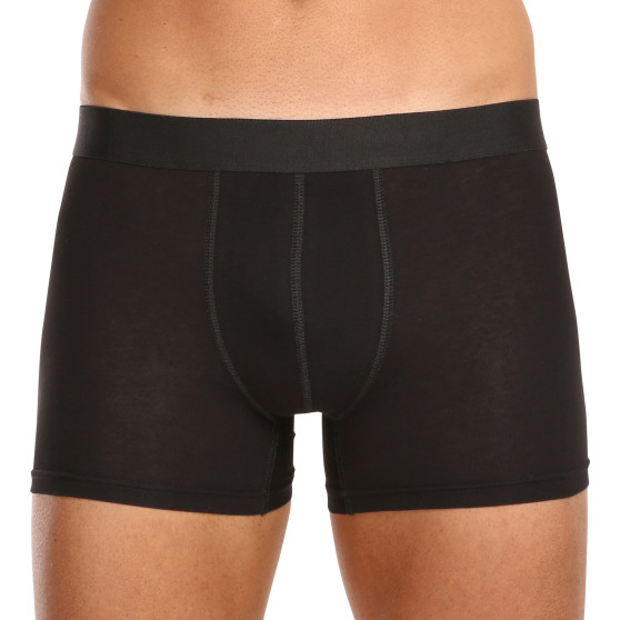 3PACK boxer uomo Nedeto oversize nero (3NBX001)