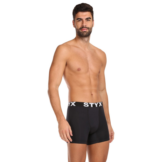 Boxer funzionali da uomo Styx nero (W960)