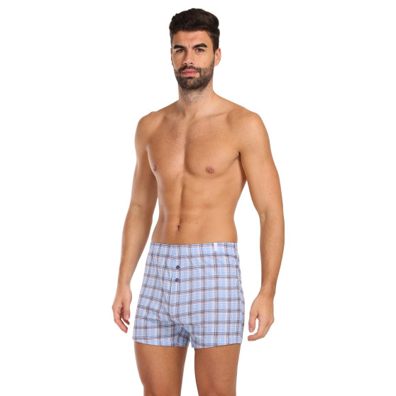 2PACK Boxer da uomo Molvy multicolore (KP-088-BBU)