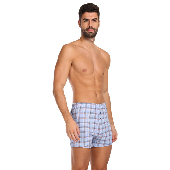 2PACK Boxer da uomo Molvy multicolore (KP-088-BBU)