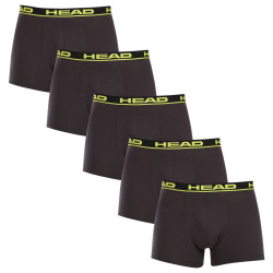 5PACK Boxer da uomo grigio HEAD (701203974 020)