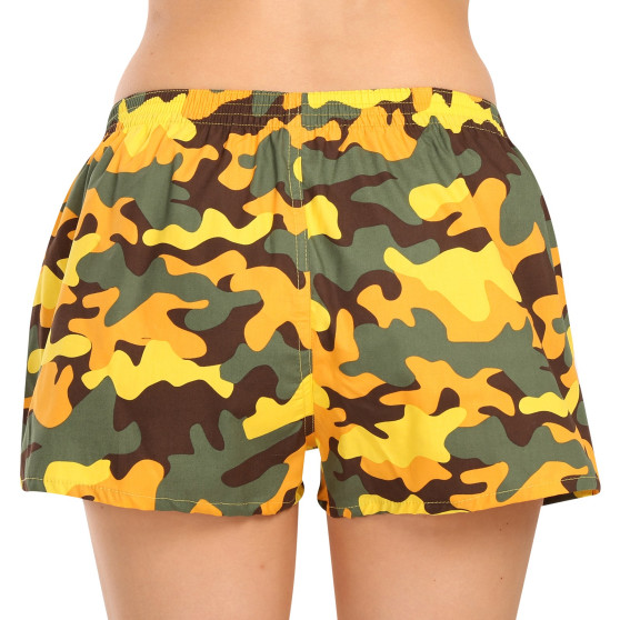 Boxer da donna Styx art classic rubber camouflage yellow (K1559)