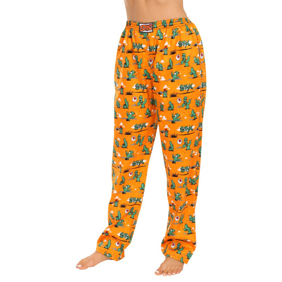 Pantaloni da notte da donna Styx cactus (DKD1351)