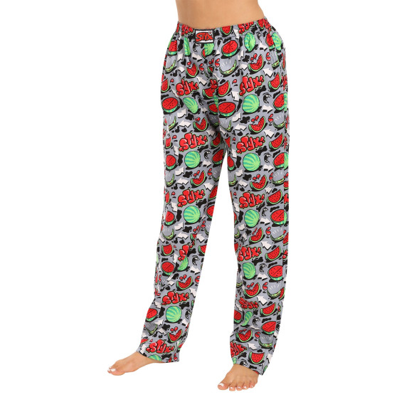 Pantaloni da notte da donna Styx meloni (DKD1459)