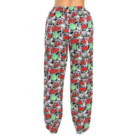 Pantaloni da notte da donna Styx meloni (DKD1459)