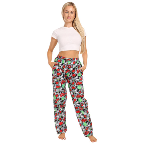 Pantaloni da notte da donna Styx meloni (DKD1459)