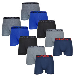 10PACK boxer uomo Gianvaglia multicolore (023)