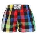 Boxer da bambino Styx classic elasticizzati multicolore (J1012)