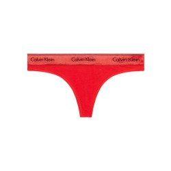 Perizoma donna Calvin Klein oversize rosso (QF7450E-XAT)