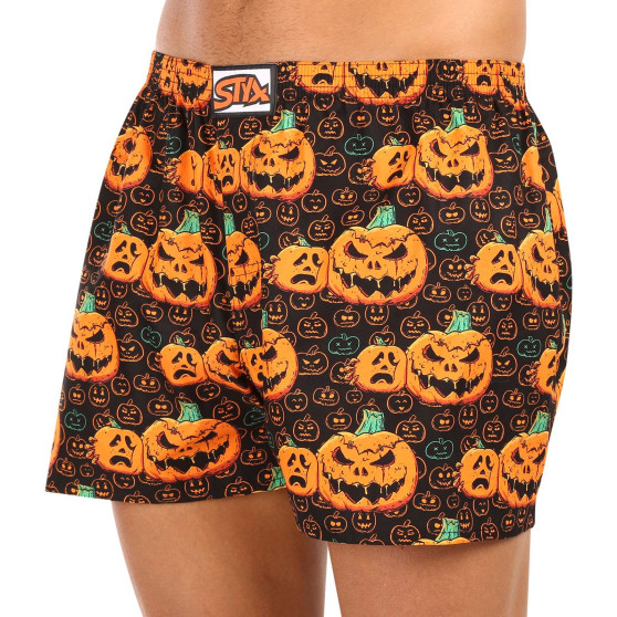 Boxer da uomo Styx art classic rubber oversize Halloween pumpkin (E1755)