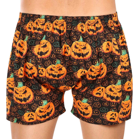 Boxer da uomo Styx art classic rubber oversize Halloween pumpkin (E1755)