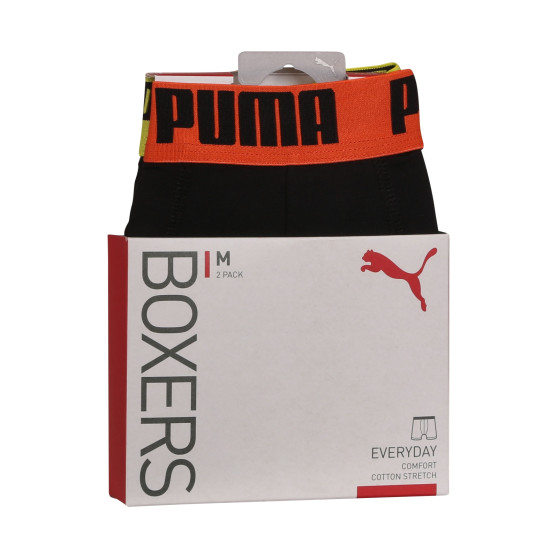 2PACK boxer da uomo Puma nero (521015001 060)