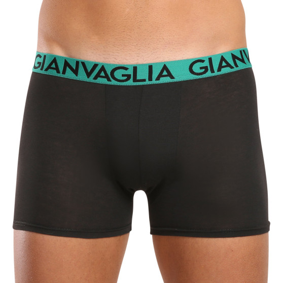 10PACK boxer da uomo Gianvaglia nero (021)