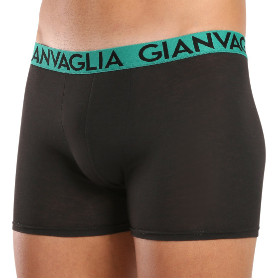 10PACK boxer da uomo Gianvaglia nero (021)