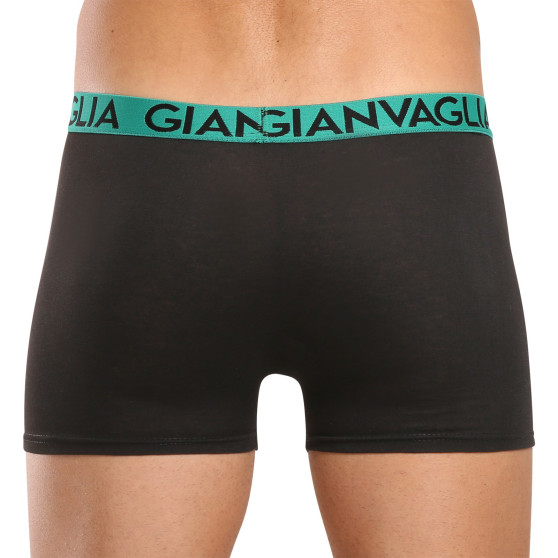 10PACK boxer da uomo Gianvaglia nero (021)