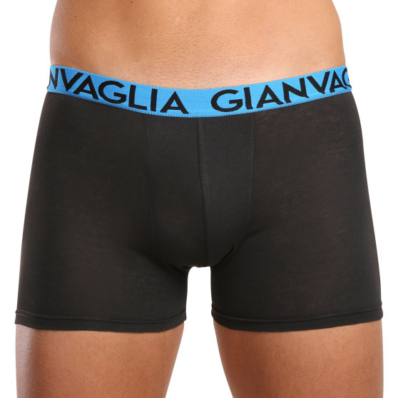 10PACK boxer da uomo Gianvaglia nero (021)