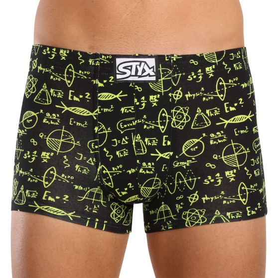 Boxer da uomo Styx arte fisica classica in gomma (Q1652)