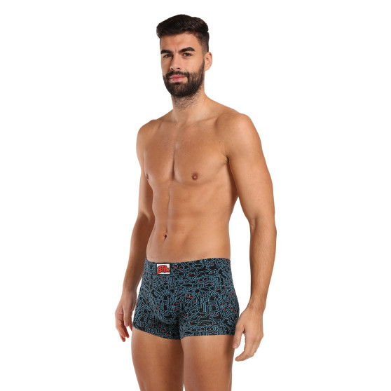 Boxer da uomo Styx arte classica scarabocchio in gomma (Q1256)