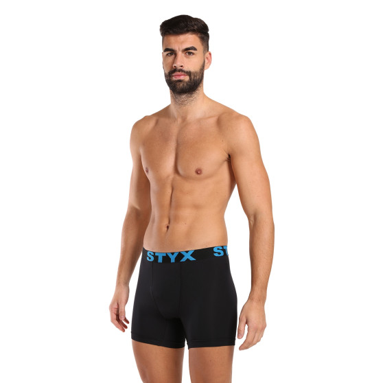 Boxer funzionali da uomo Styx nero (W961)