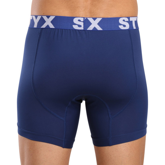 Boxer funzionali da uomo Styx blu scuro (W968)