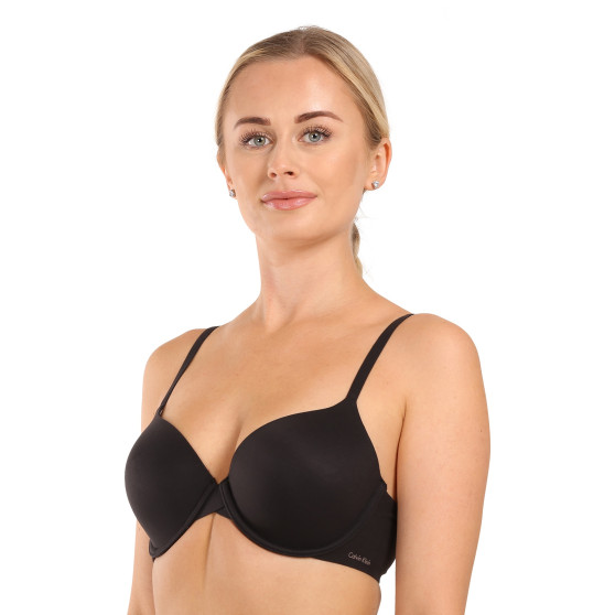 Reggiseno donna Calvin Klein rinforzato con ferretto nero (F3837E-001)