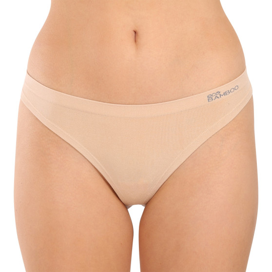 Perizoma donna Gina bambù beige (05013)